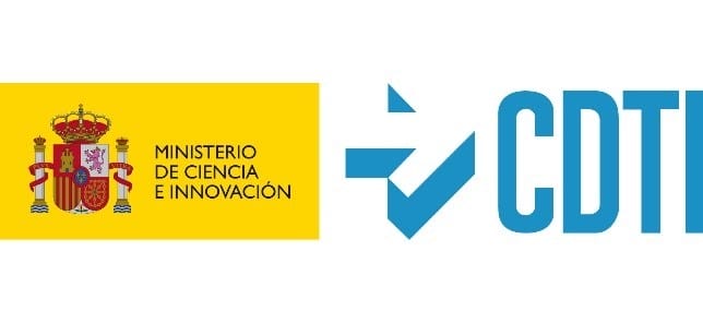 Ministry of Science and Innovation logo and CDTI logo 